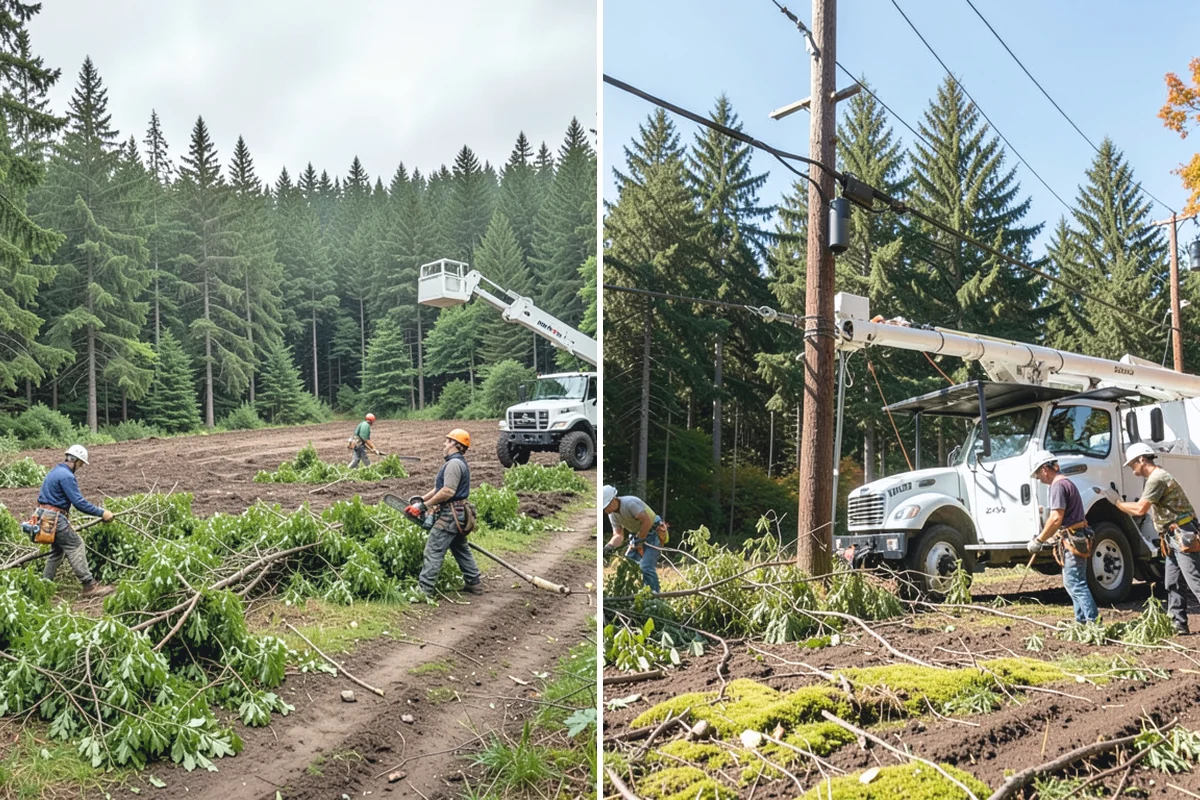 Emergency storm cleanup in Coupeville, Island County, WA - Assess damage and immediate hazards