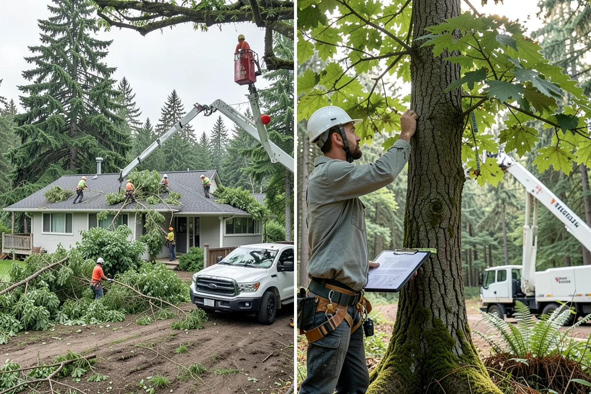 Emergency storm cleanup in DuPont, Pierce County, WA - Assess damage and immediate hazards