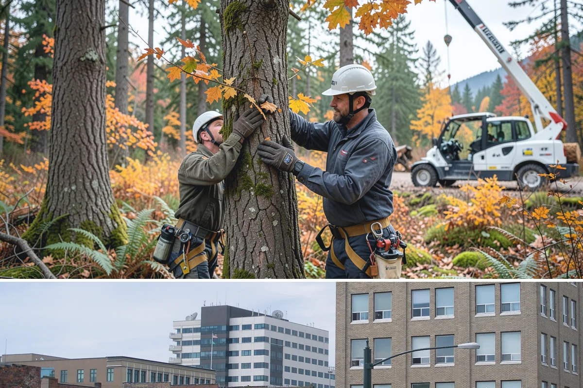Emergency storm cleanup in Everett, Snohomish County, WA - This service is performed year-round during severe weather events in the Puget Sound region rather than being restricted to a...