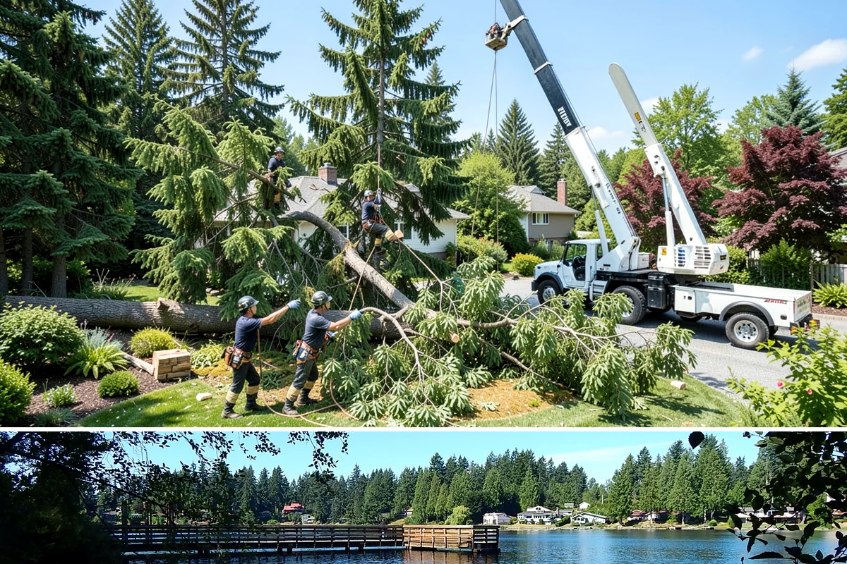 Emergency storm cleanup in Federal Way, King County, WA - This service is performed year-round during severe weather events in the Puget Sound region rather than being restricted to a...