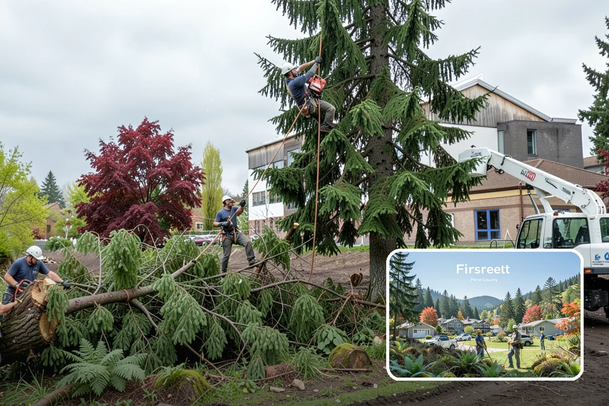 Emergency storm cleanup in Fircrest, Pierce County, WA - Restores safety and access quickly