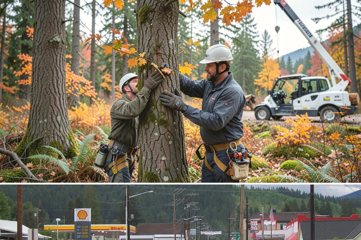 Emergency storm cleanup in Granite Falls, Snohomish County, WA - This service is performed year-round during severe weather events in the Puget Sound region rather than being restricted to a...