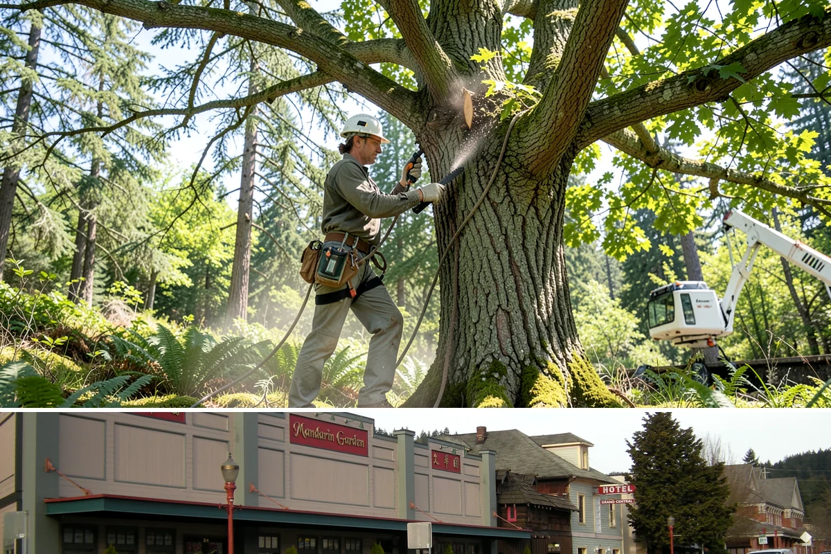 Emergency storm cleanup in Issaquah, King County, WA - This service is performed year-round during severe weather events in the Puget Sound region rather than being restricted to a...