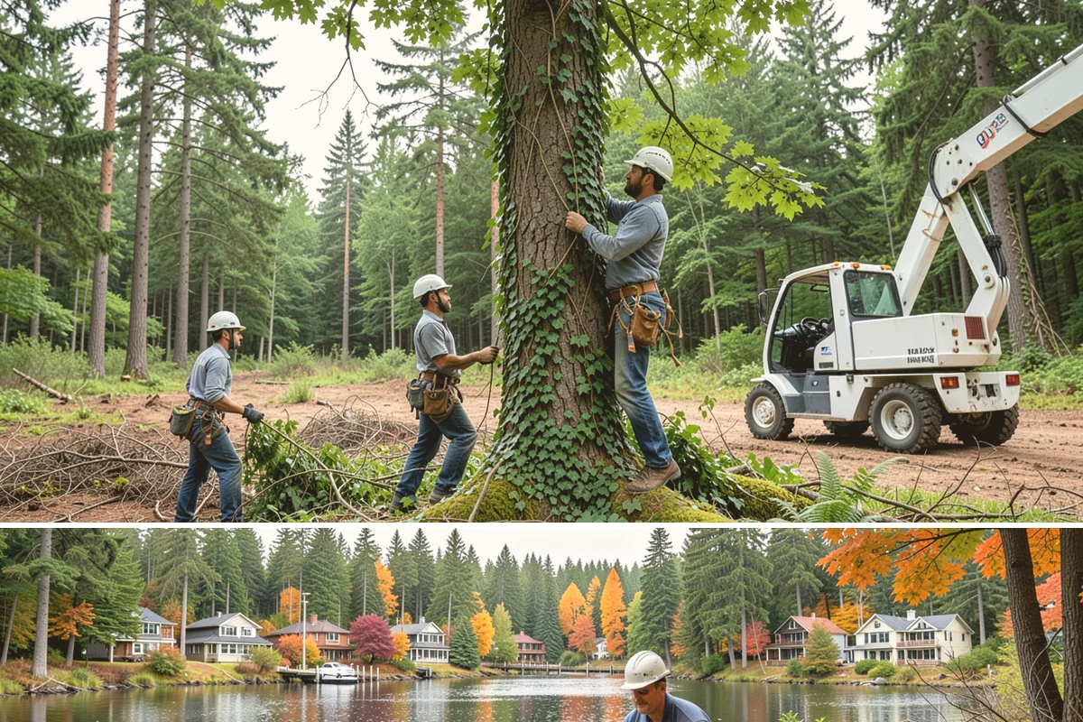 Emergency storm cleanup in La Conner, Skagit County, WA - This service is performed year-round during severe weather events in the Puget Sound region rather than being restricted to a...