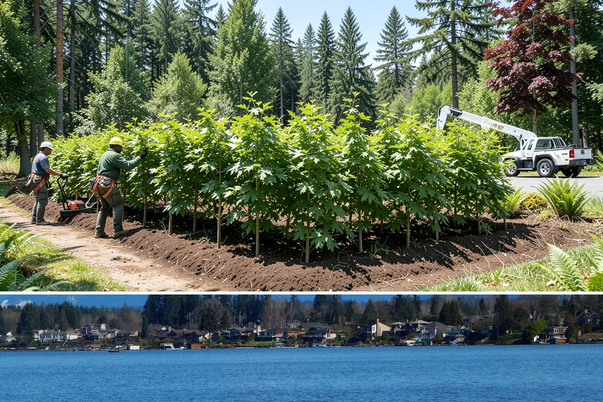 Emergency storm cleanup in Lake Stevens, Snohomish County, WA - This service is performed year-round during severe weather events in the Puget Sound region rather than being restricted to a...