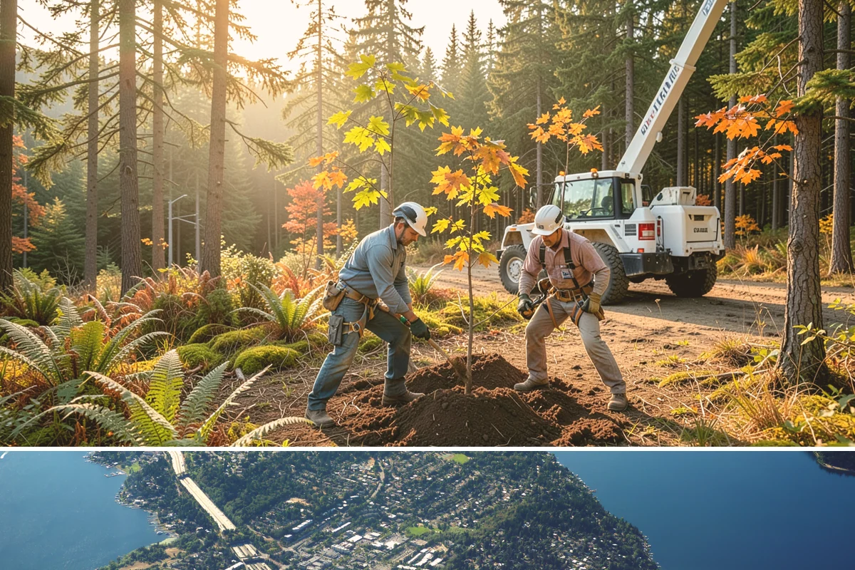 Emergency storm cleanup in Mercer Island, King County, WA - This service is performed year-round during severe weather events in the Puget Sound region rather than being restricted to a...