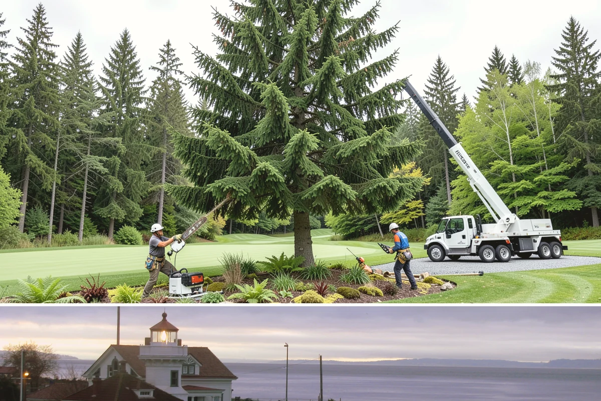 Emergency storm cleanup in Mukilteo, Snohomish County, WA - This service is performed year-round during severe weather events in the Puget Sound region rather than being restricted to a...