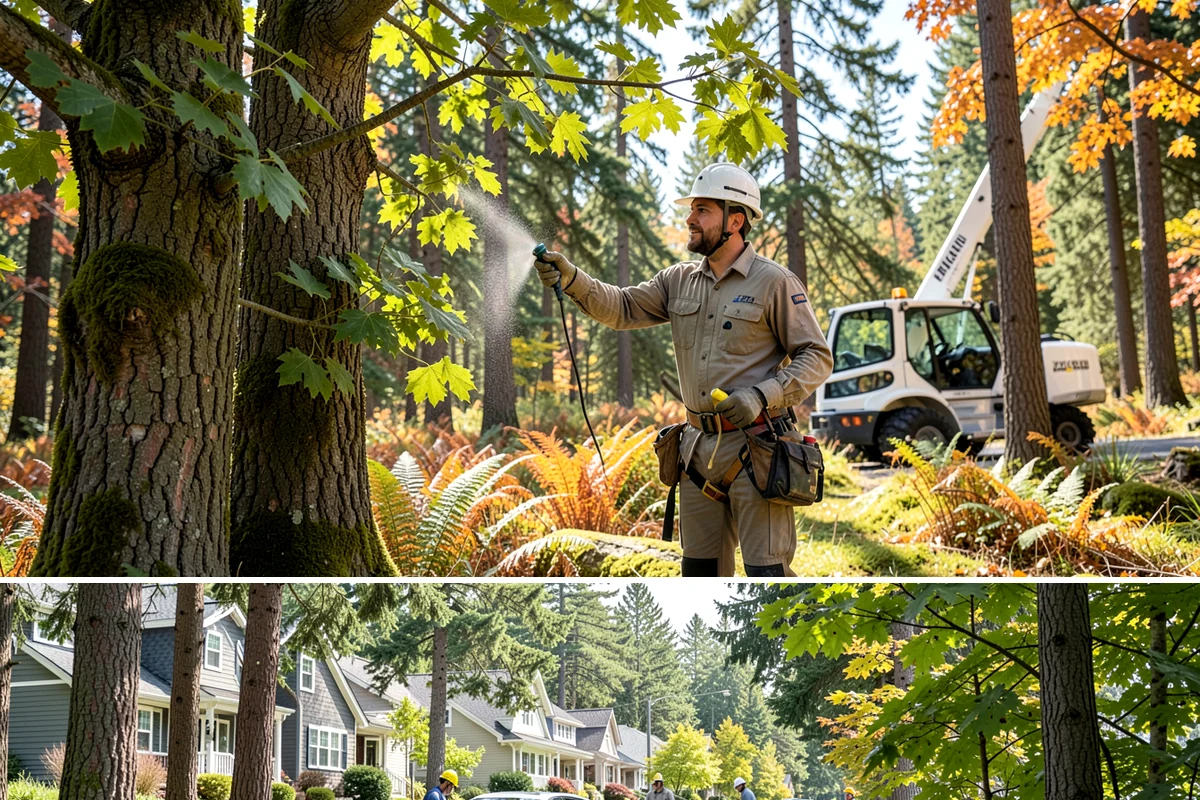 Emergency storm cleanup in Normandy Park, King County, WA - This service is performed year-round during severe weather events in the Puget Sound region rather than being restricted to a...