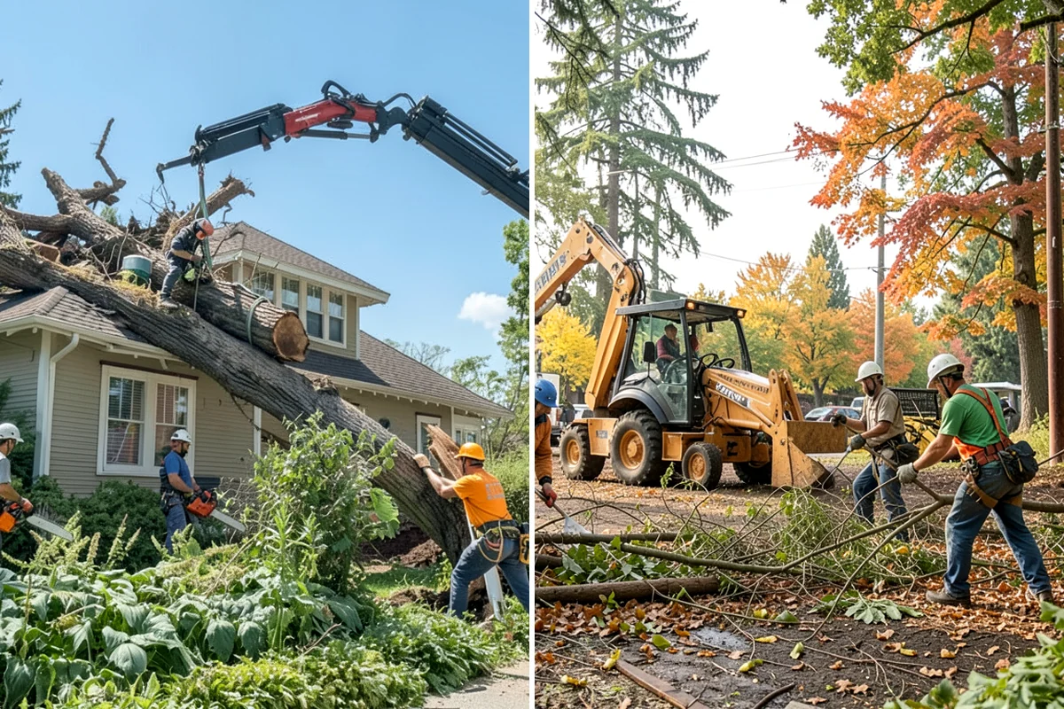 Emergency storm cleanup in SeaTac, King County, WA - Assess damage and immediate hazards