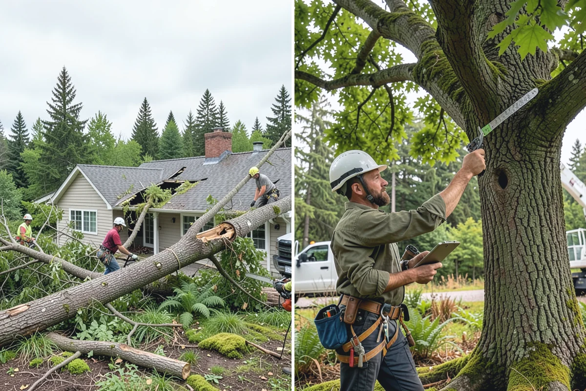 Emergency storm cleanup in Skykomish, King County, WA - Assess damage and immediate hazards