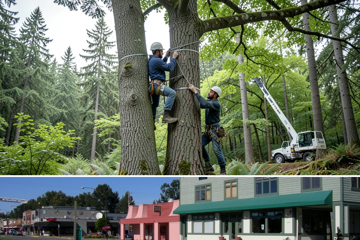 Emergency storm cleanup in Snoqualmie, King County, WA - This service is performed year-round during severe weather events in the Puget Sound region rather than being restricted to a...