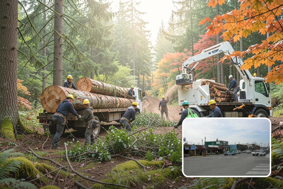 Emergency storm cleanup in Stanwood, Snohomish County, WA - Restores safety and access quickly