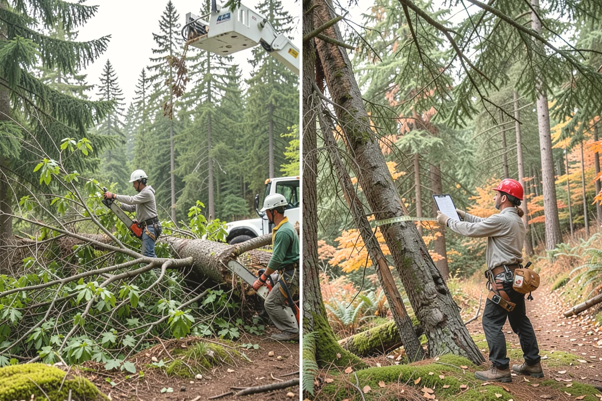 Emergency storm cleanup in Steilacoom, Pierce County, WA - Assess damage and immediate hazards