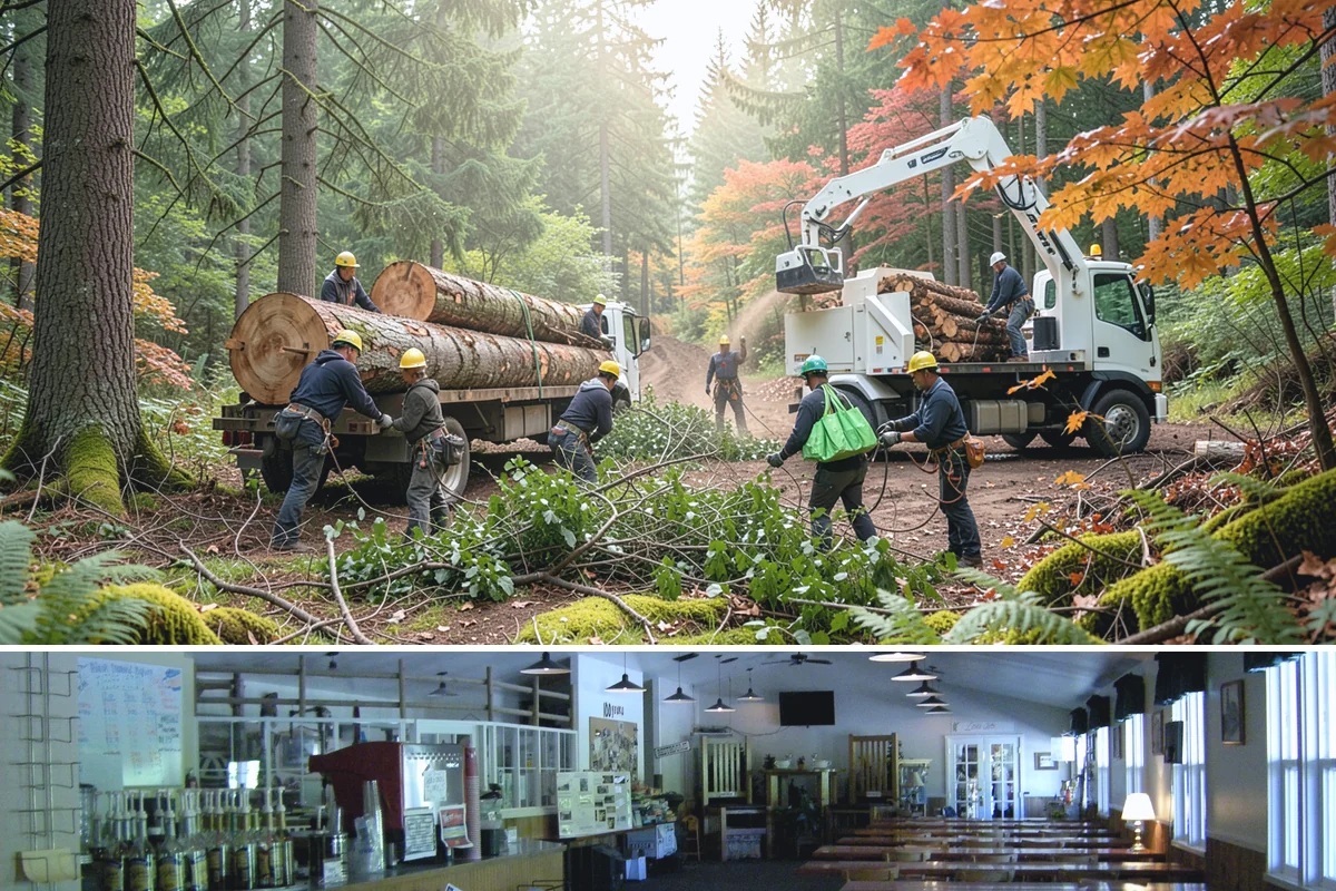 Emergency tree removal in Black Diamond, King County, WA - This urgent service must be performed immediately when a tree fails regardless of season, though crews in Puget Sound navigate...
