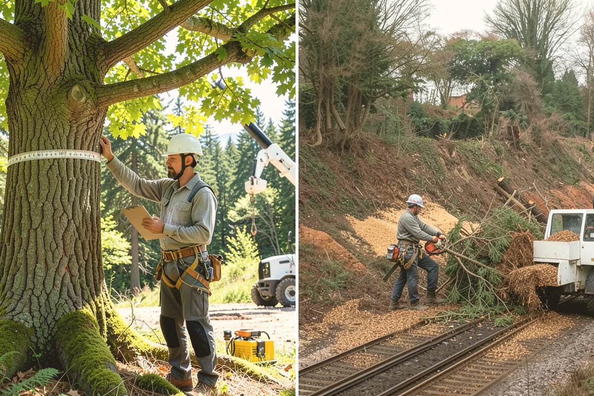 Emergency tree removal in Bothell, King County, WA - On-site assessment and hazard evaluation