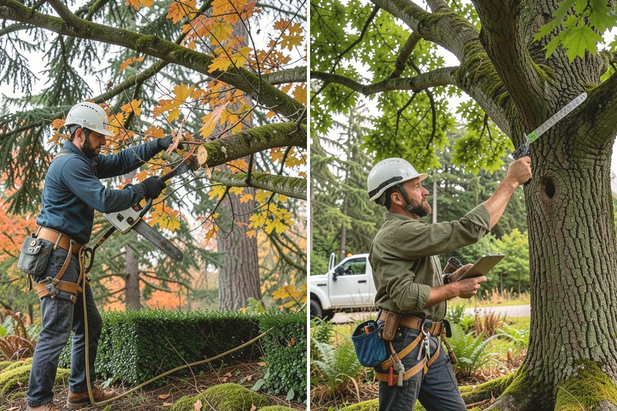 Emergency tree removal in Burlington, Skagit County, WA - On-site assessment and hazard evaluation