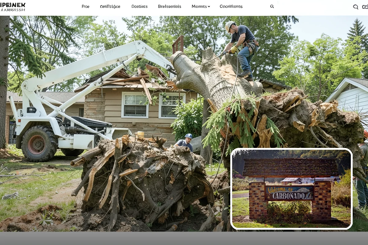 Emergency tree removal in Carbonado, Pierce County, WA - Removes safety hazards and reduces liability