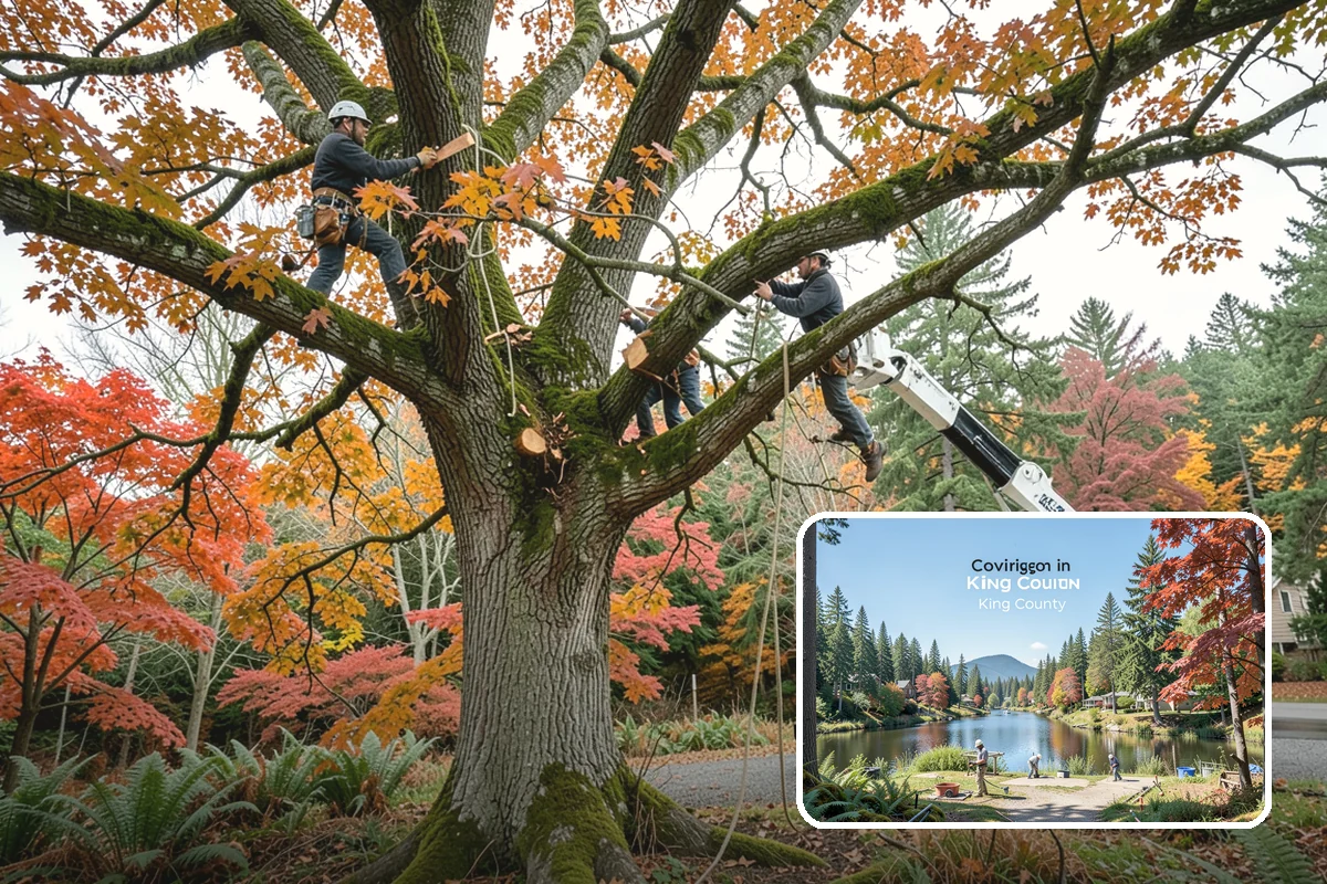 Emergency tree removal in Covington, King County, WA - Removes safety hazards and reduces liability