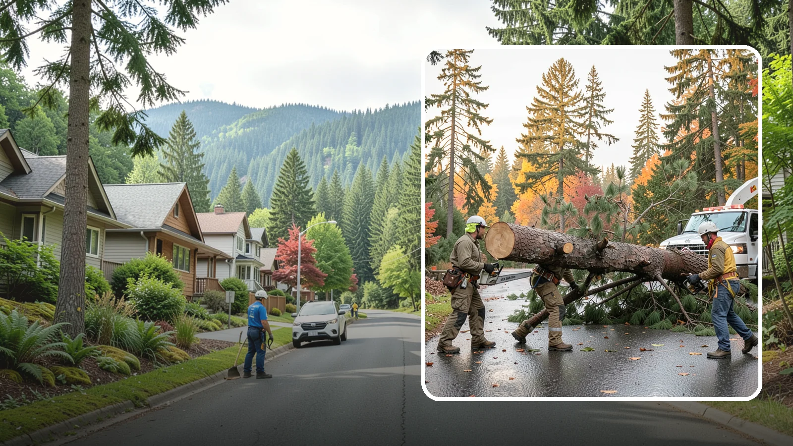 Emergency tree removal in Darrington, Snohomish County, WA - The urgent removal of trees that present an immediate danger.