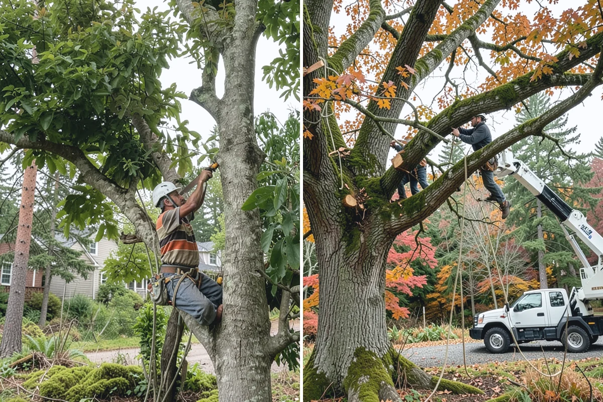 Emergency tree removal in Darrington, Snohomish County, WA - On-site assessment and hazard evaluation