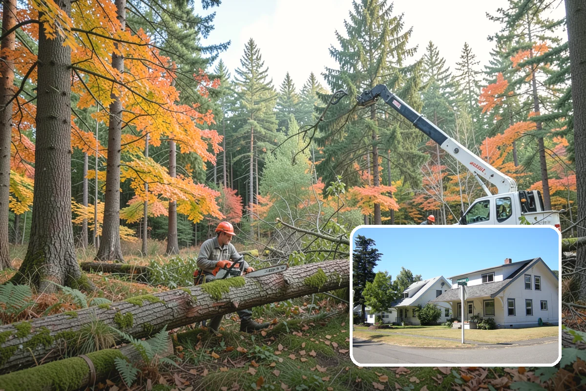 Emergency tree removal in DuPont, Pierce County, WA - Removes safety hazards and reduces liability