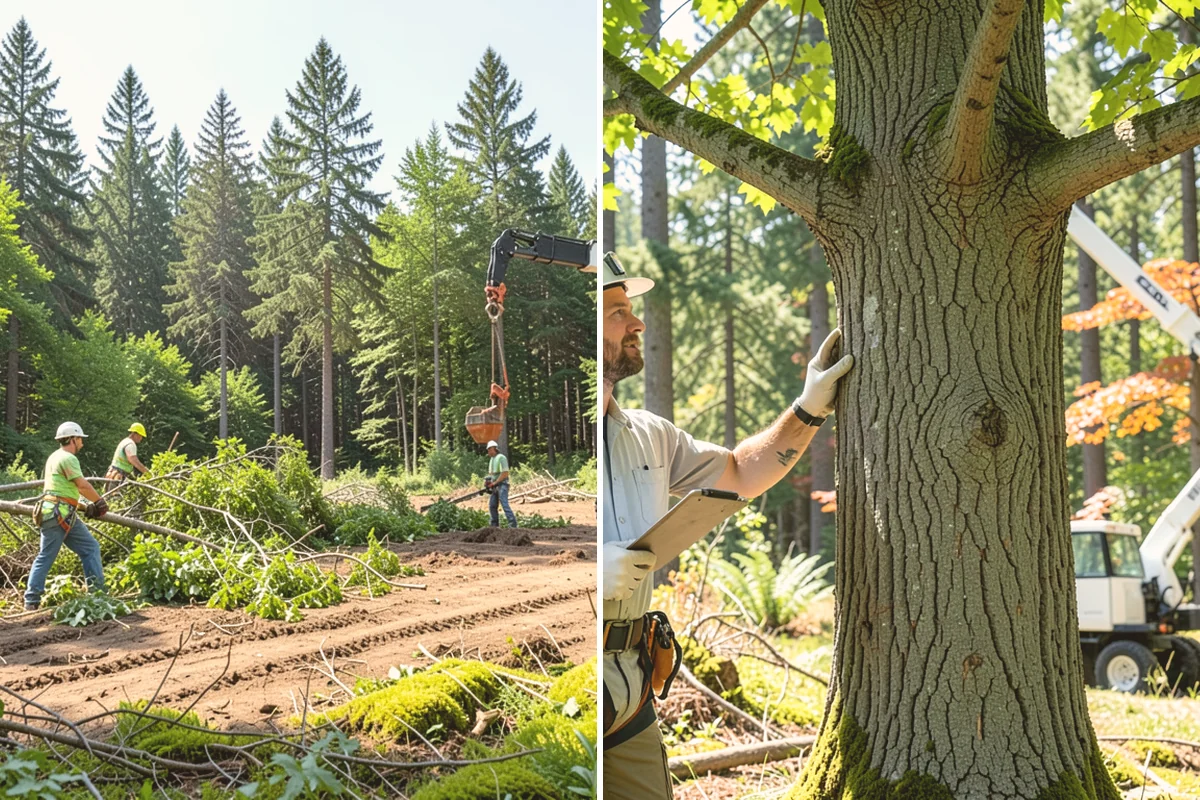 Emergency tree removal in Eatonville, Pierce County, WA - On-site assessment and hazard evaluation