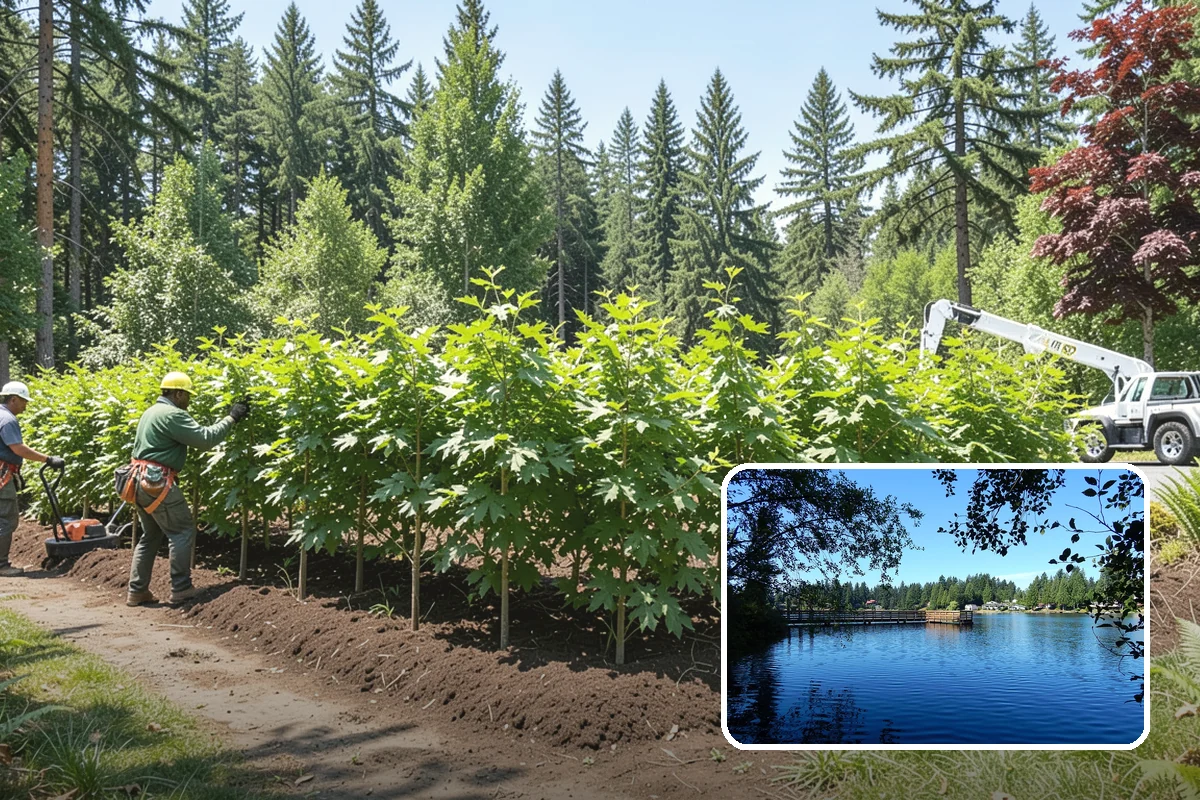 Emergency tree removal in Federal Way, King County, WA - Removes safety hazards and reduces liability