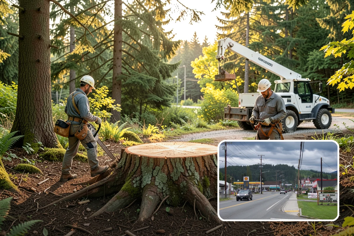 Emergency tree removal in Granite Falls, Snohomish County, WA - Removes safety hazards and reduces liability