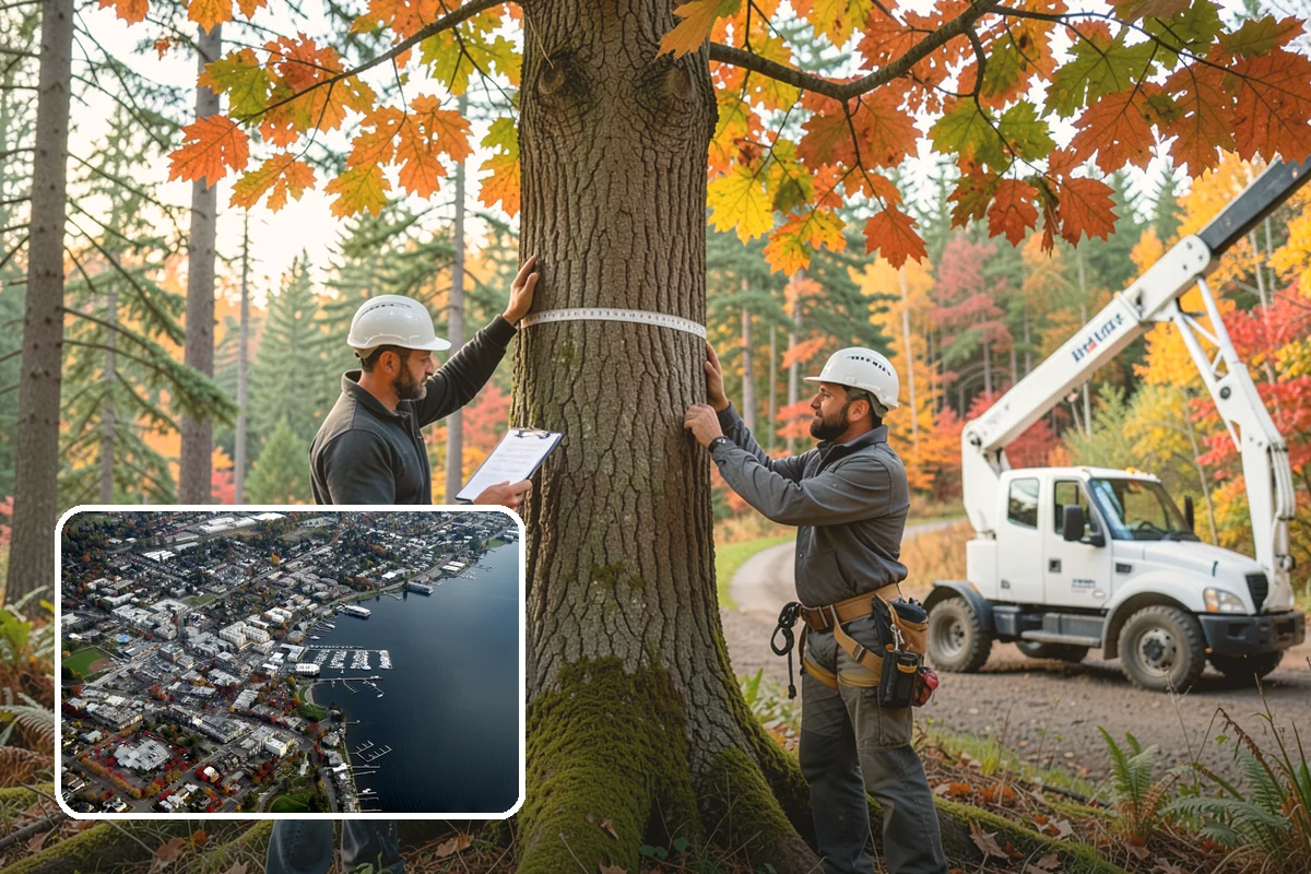 Emergency tree removal in Kirkland, King County, WA - Removes safety hazards and reduces liability