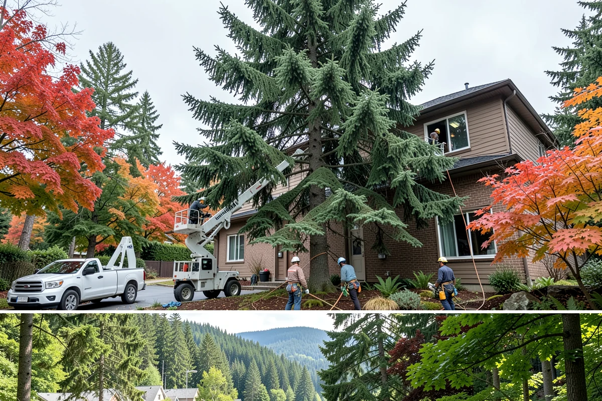 Emergency tree removal in Lake Forest Park, King County, WA - This urgent service must be performed immediately when a tree fails regardless of season, though crews in Puget Sound navigate...