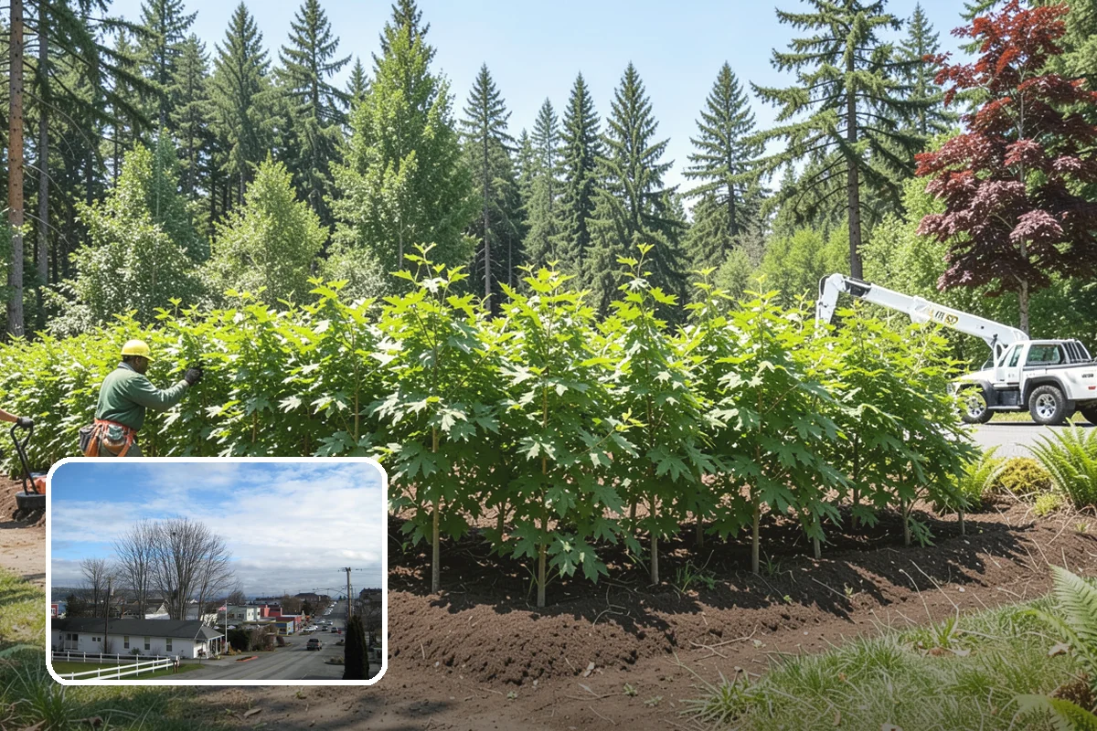 Emergency tree removal in Langley, Island County, WA - Removes safety hazards and reduces liability