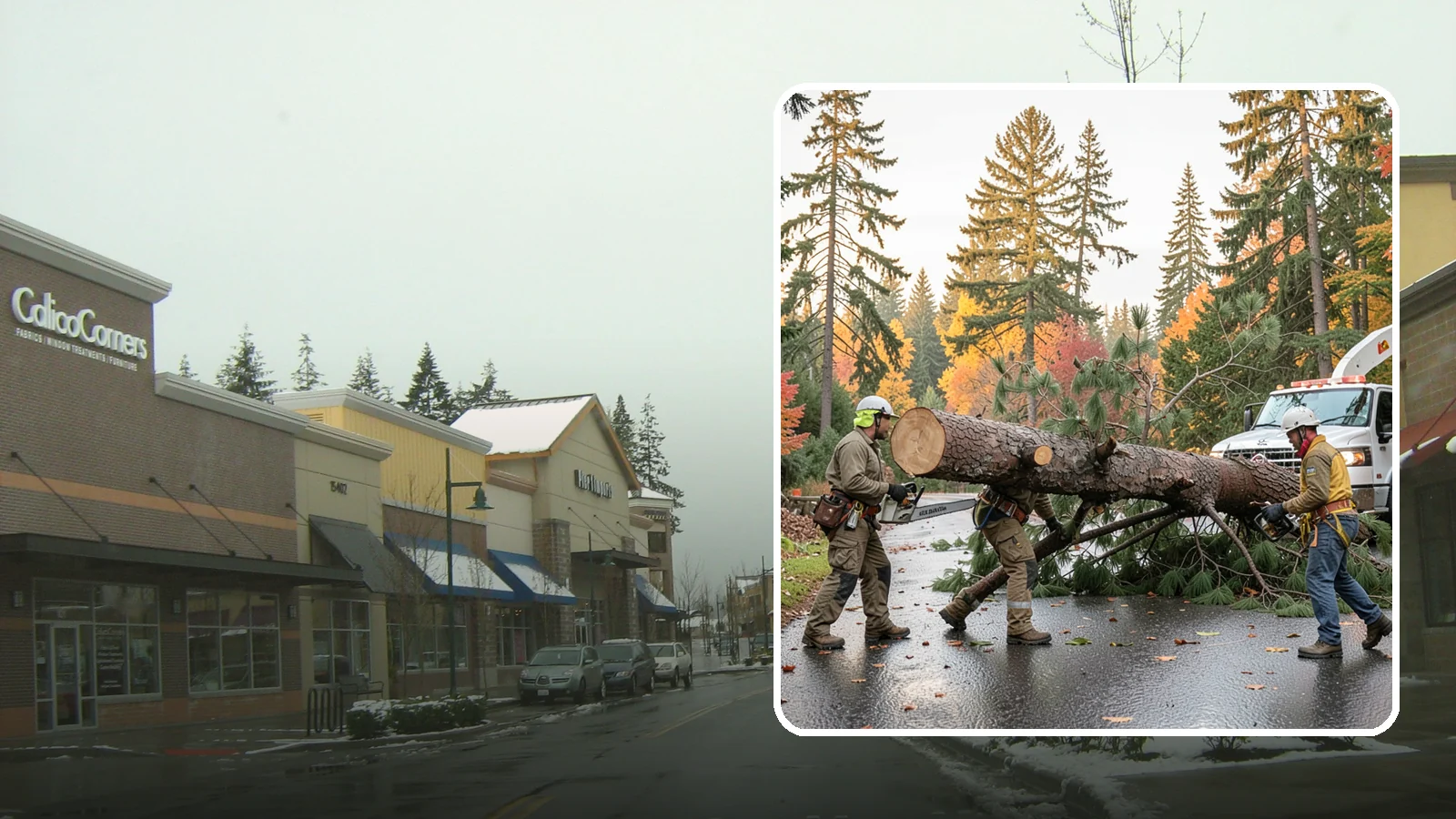 Emergency tree removal in Mill Creek, Snohomish County, WA - The urgent removal of trees that present an immediate danger.