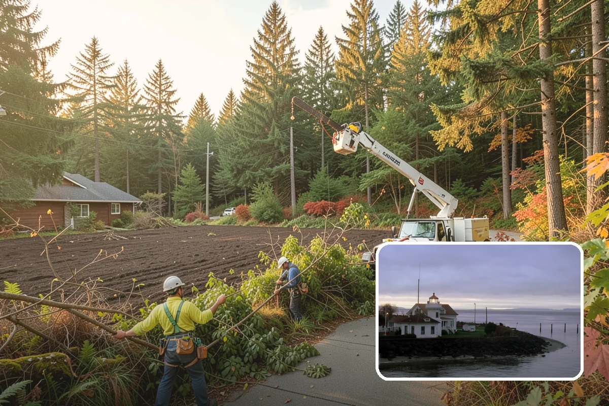 Emergency tree removal in Mukilteo, Snohomish County, WA - Removes safety hazards and reduces liability