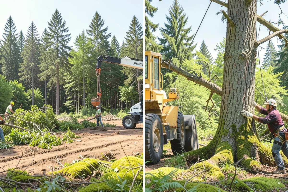Emergency tree removal in Mukilteo, Snohomish County, WA - On-site assessment and hazard evaluation