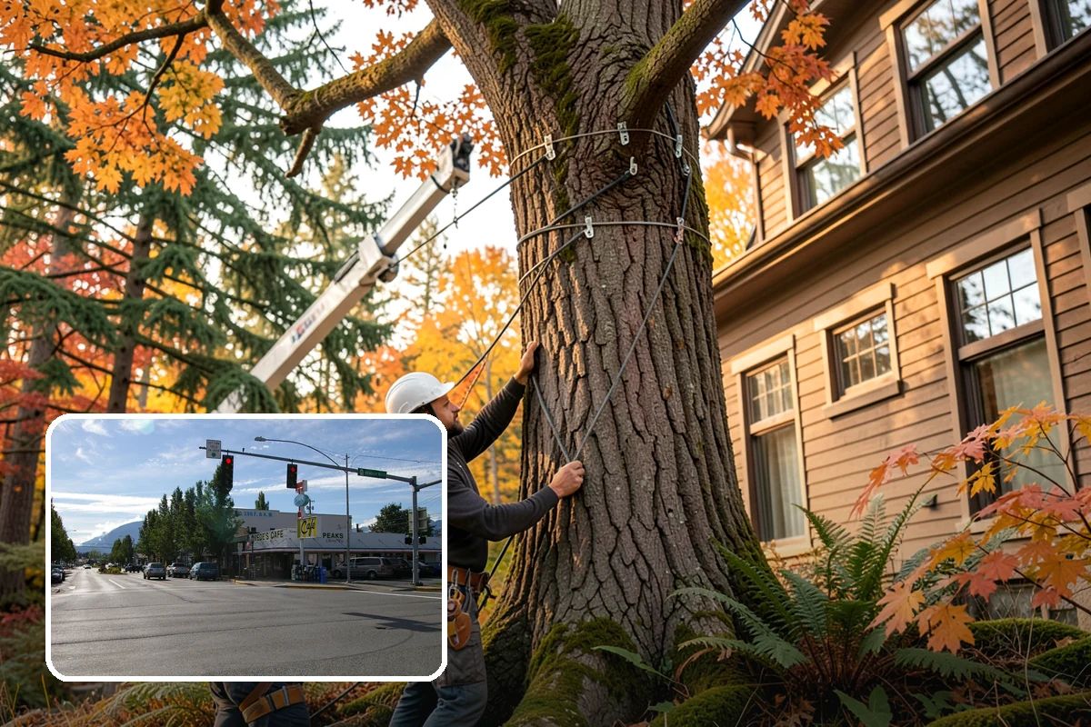 Emergency tree removal in North Bend, King County, WA - Removes safety hazards and reduces liability