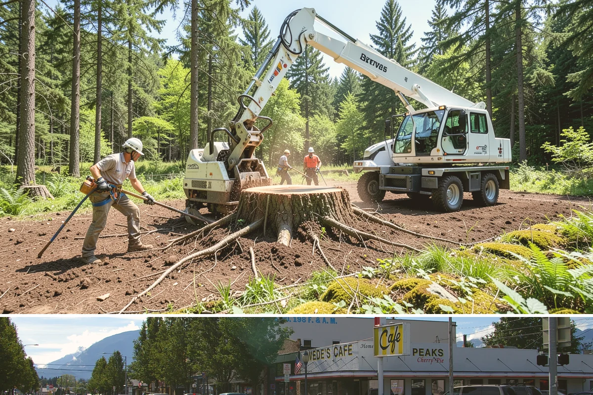 Emergency tree removal in North Bend, King County, WA - This urgent service must be performed immediately when a tree fails regardless of season, though crews in Puget Sound navigate...