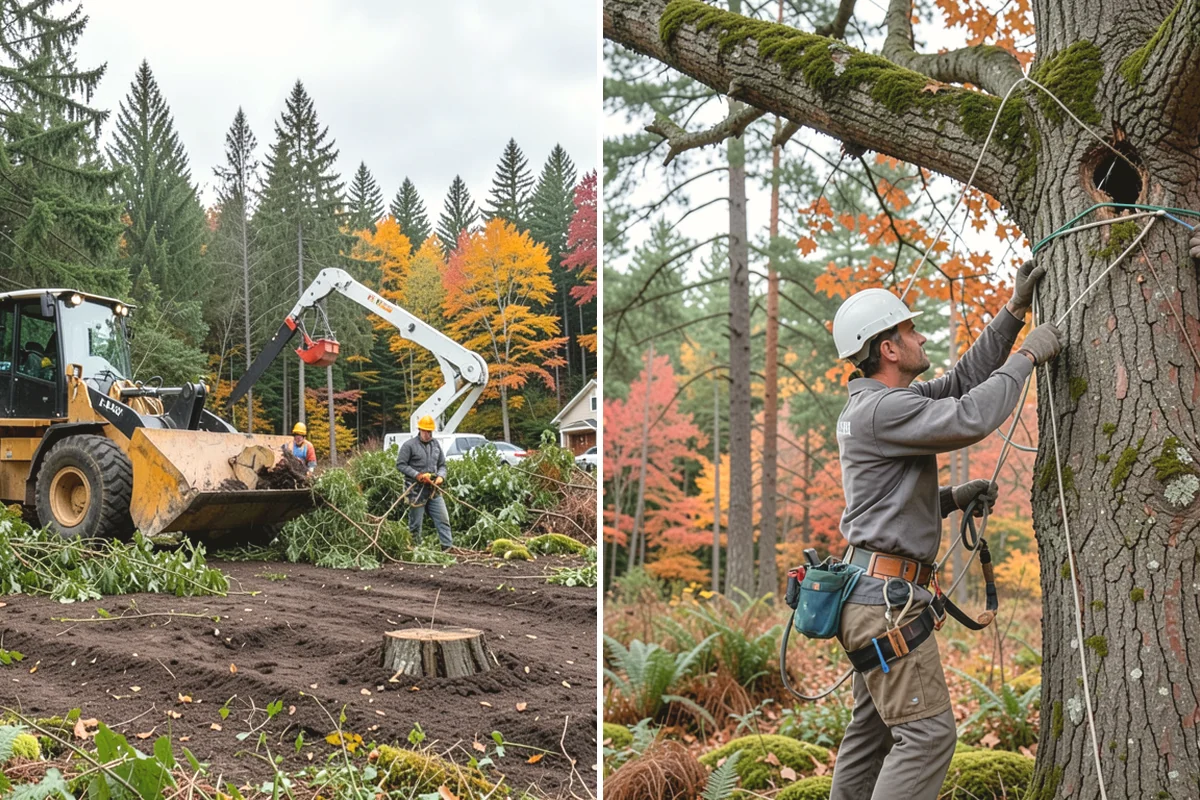 Emergency tree removal in Ruston, Pierce County, WA - On-site assessment and hazard evaluation