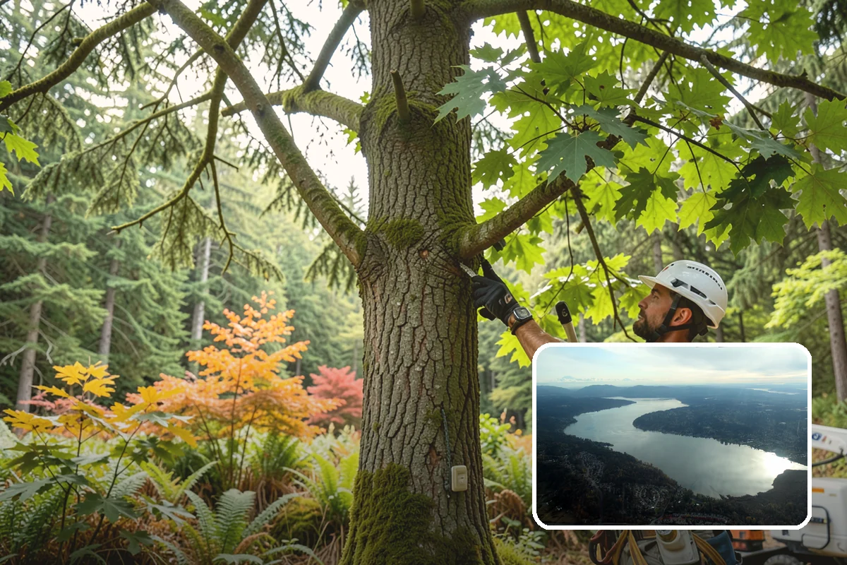Emergency tree removal in Sammamish, King County, WA - Removes safety hazards and reduces liability