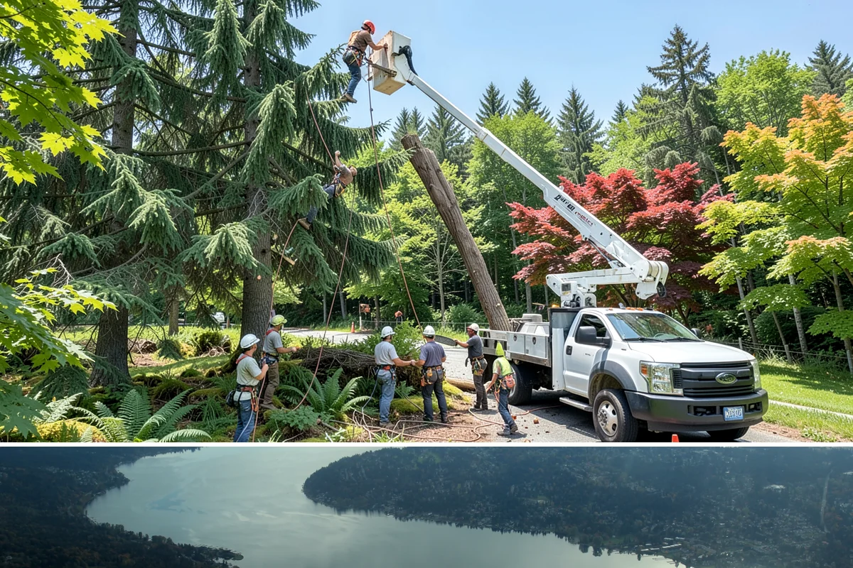 Emergency tree removal in Sammamish, King County, WA - This urgent service must be performed immediately when a tree fails regardless of season, though crews in Puget Sound navigate...