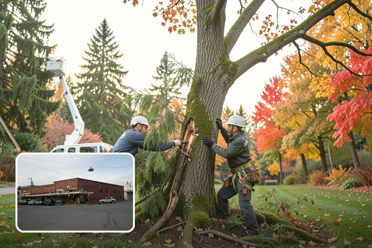 Emergency tree removal in Sedro-Woolley, Skagit County, WA - Removes safety hazards and reduces liability