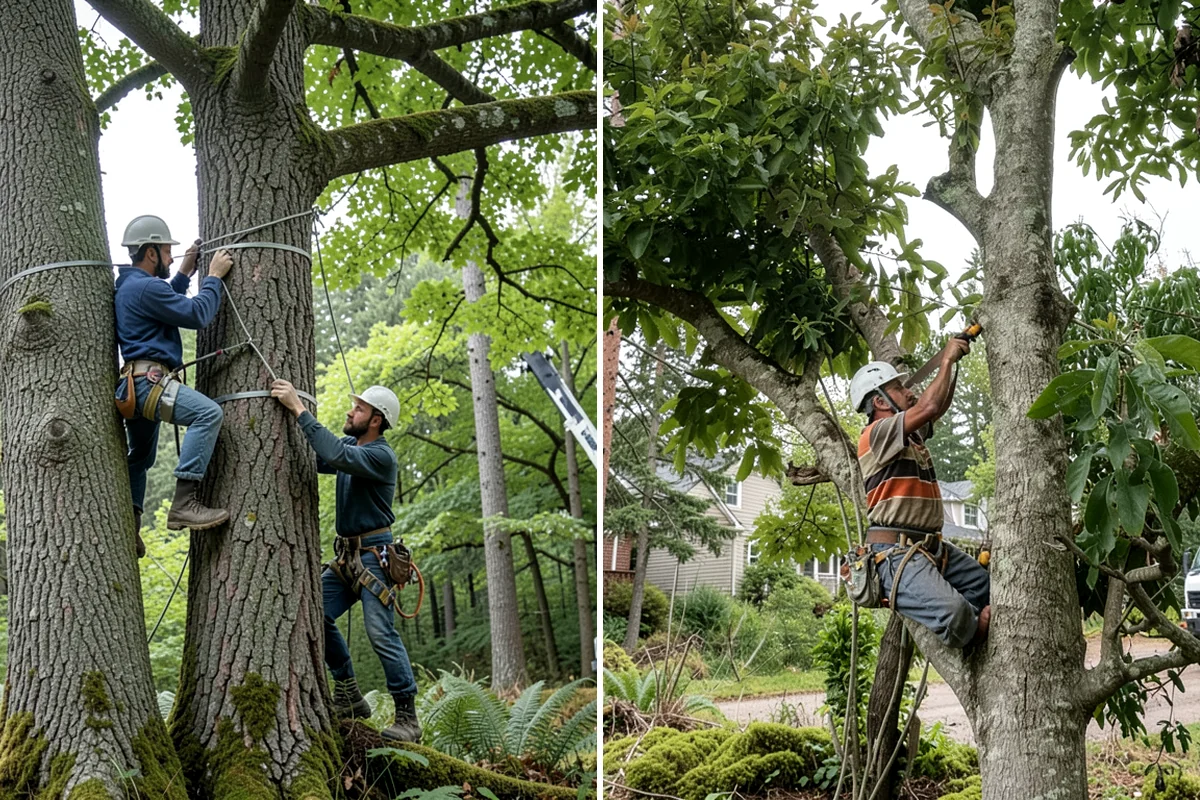 Emergency tree removal in Sedro-Woolley, Skagit County, WA - On-site assessment and hazard evaluation
