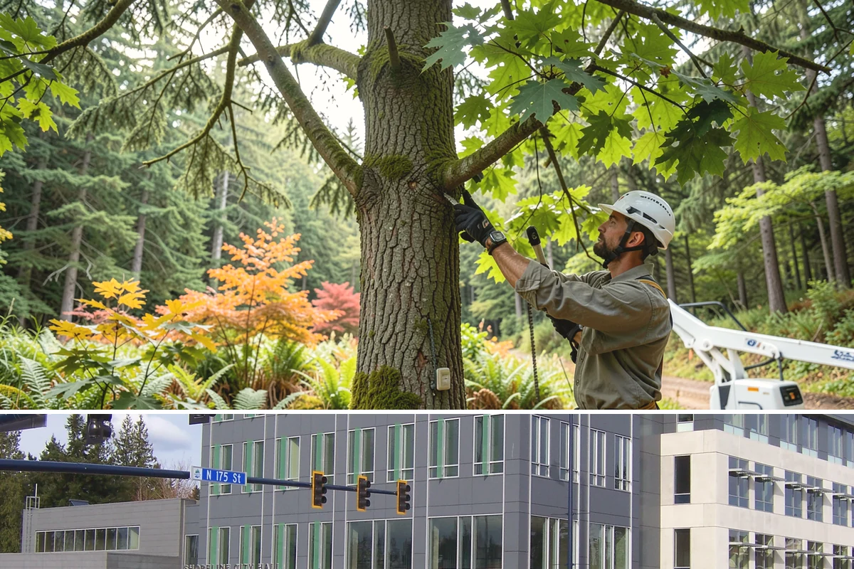 Emergency tree removal in Shoreline, King County, WA - This urgent service must be performed immediately when a tree fails regardless of season, though crews in Puget Sound navigate...
