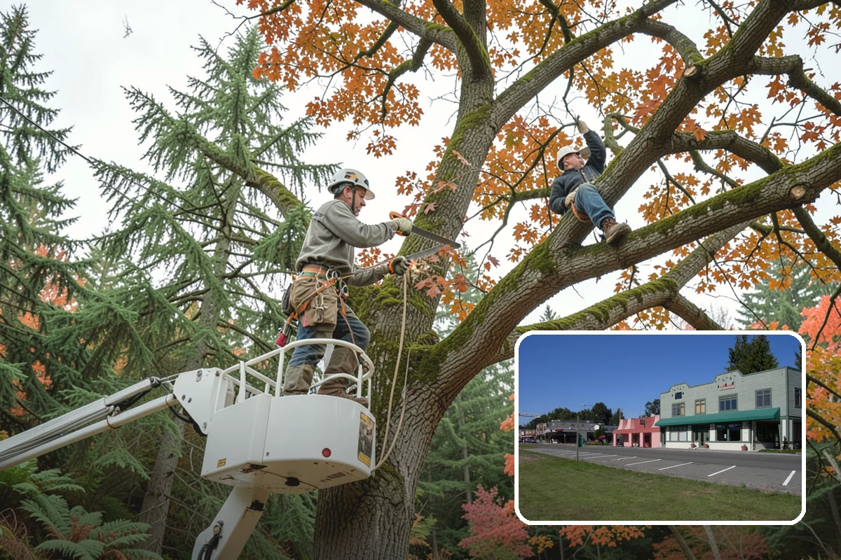 Emergency tree removal in Snoqualmie, King County, WA - Removes safety hazards and reduces liability