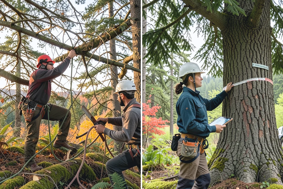 Emergency tree removal in Sumner, Pierce County, WA - On-site assessment and hazard evaluation