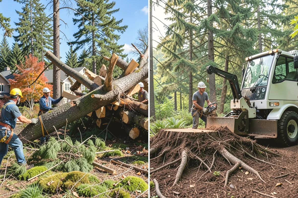 Emergency tree removal in Tacoma, Pierce County, WA - On-site assessment and hazard evaluation