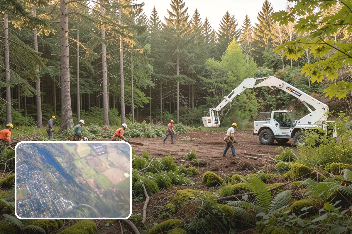 Emergency Tree Stabilization in Algona, King County, WA - Reduces the risk of limb or stem failure