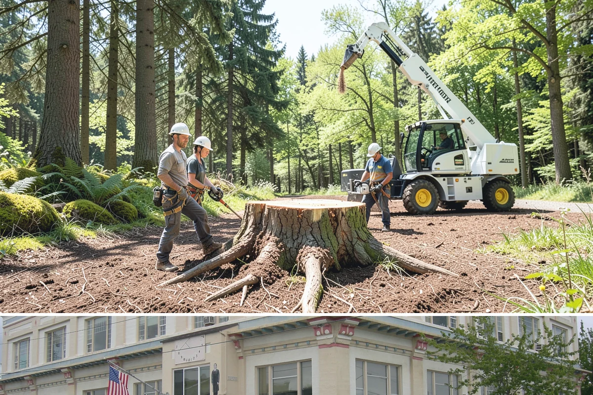 Emergency Tree Stabilization in Anacortes, Skagit County, WA - This urgent safety measure can be performed year-round in Puget Sound weather whenever a tree faces immediate risk of failure.