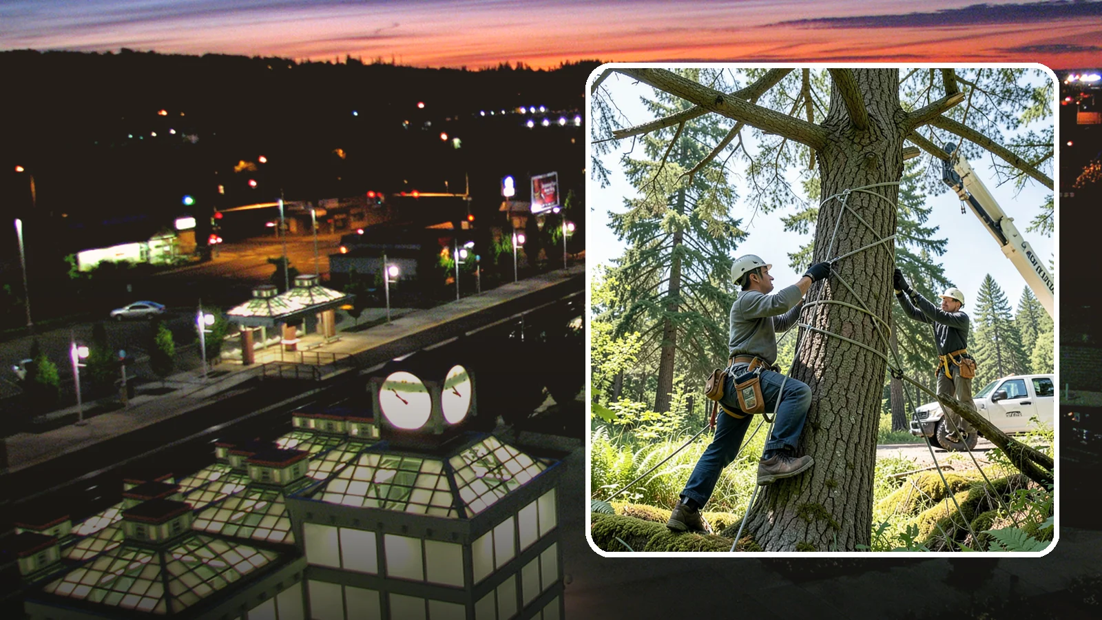 Emergency Tree Stabilization in Auburn, King County, WA - The urgent, temporary stabilization of a compromised or partially failed tree.
