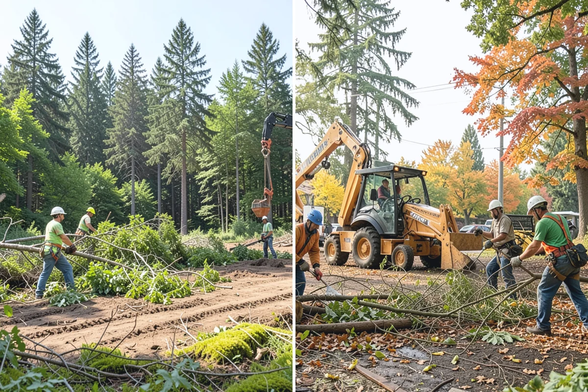 Emergency Tree Stabilization in Auburn, King County, WA - Assess structural defects and load paths