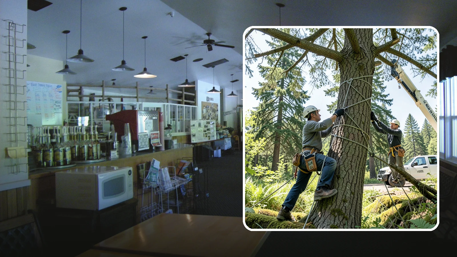 Emergency Tree Stabilization in Black Diamond, King County, WA - The urgent, temporary stabilization of a compromised or partially failed tree.